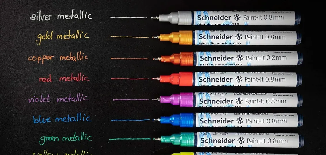 Neu im Sortiment: Schneider Paint-It 310 Acrylmarker