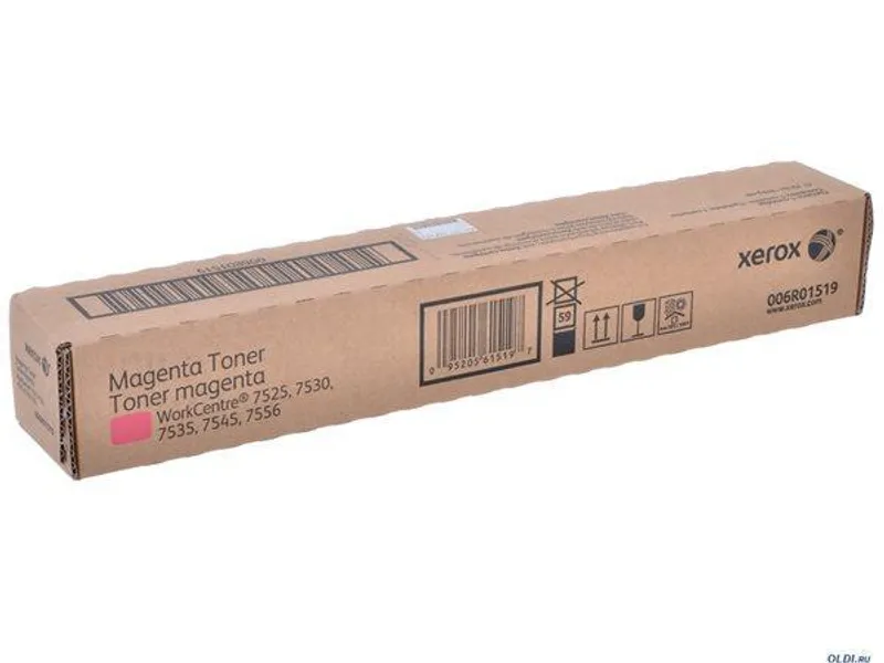 Hauptbild des Produkts 006R01519 Toner cartridge pro WorkCentre 7525,7530,7545 tiskárny, XEROX magenta, 15 tis.