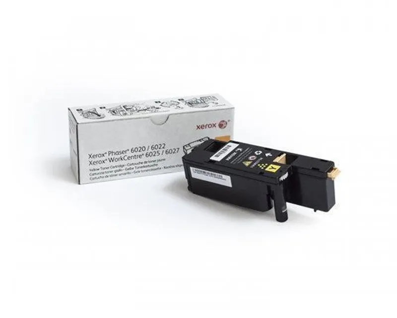 Hauptbild des Produkts 106R02762 Toner cartridge pro Phaser 6020, 6027 tiskárna, XEROX žlutá, 1k