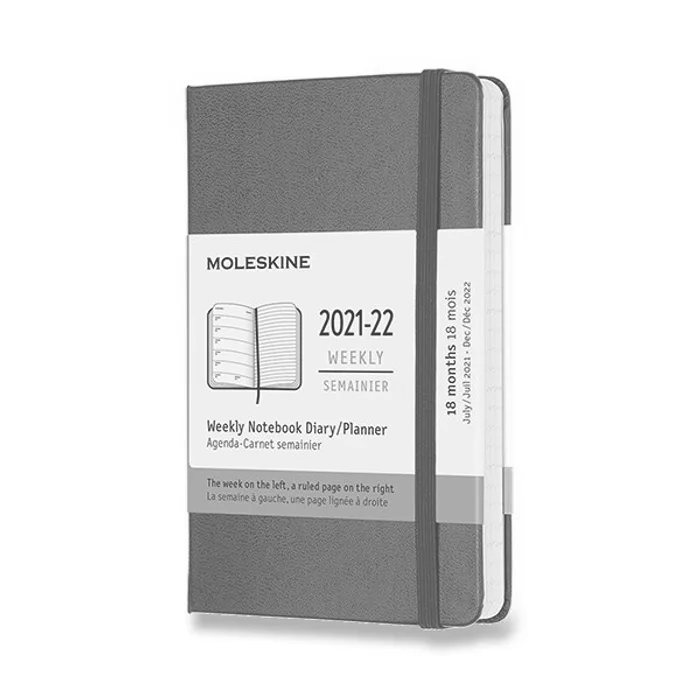 Hauptbild des Produkts 18měsíční diář Moleskine 2021-22 - tvrdé desky červený