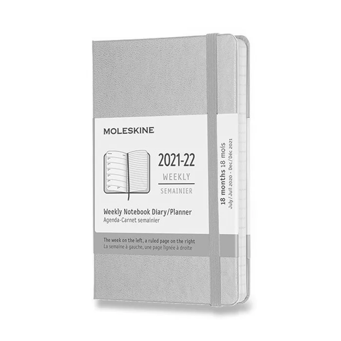 Hauptbild des Produkts 18měsíční diář Moleskine 2021-22 - tvrdé desky sv. zelený