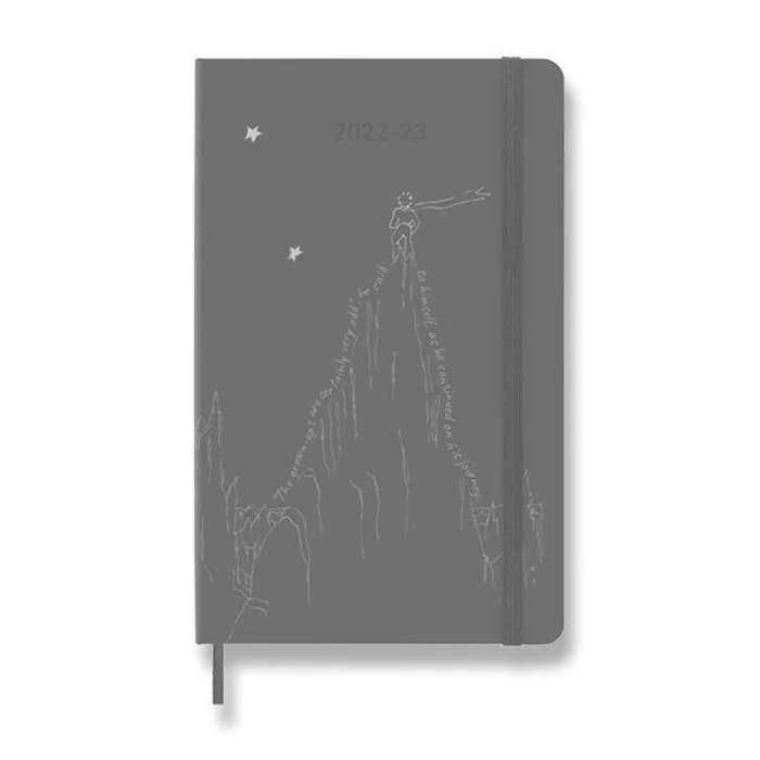 Hauptbild des Produkts 18měsíční diář Moleskine 2022-23 Le Petit Prince Mountain - tvrdé desky L, týdenní