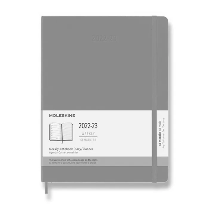 Hauptbild des Produkts 18měsíční diář Moleskine 2022-23 - tvrdé desky tyrkysově modrý