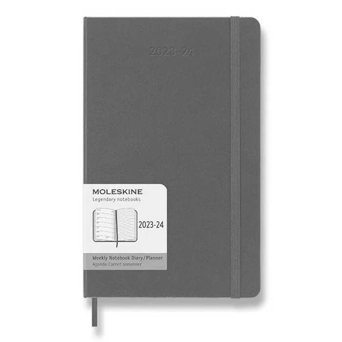 Hauptbild des Produkts 18měsíční diář Moleskine 2023-24 - tvrdé desky L, týdenní, výběr barev tmavě zelený