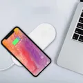 2in1 kabellos Ladegerät, für Handy und Apple Watch, weiss, 5V, 10W, Qi