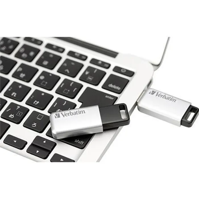 Hauptbild des Produkts 32GB USB Flash 3.0, 100/35 MB/sec, PC & MAC, VERBATIM "SECURE DATA PRO", šedá