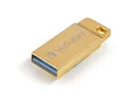 USB-Stick „Exclusive Metal“, 64GB, USB 3.0, VERBATIM gold