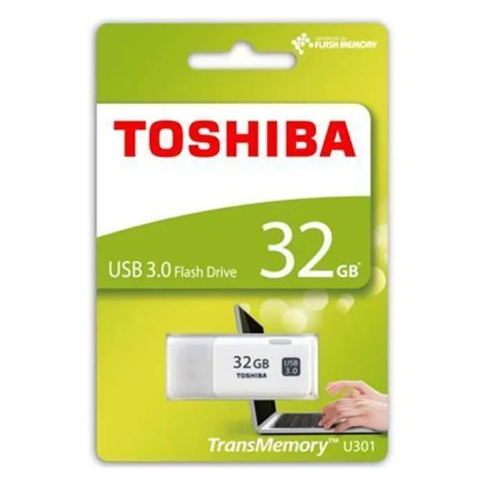 Hauptbild des Produkts 32GB USB flash disk "HAYABUSA", bílá, USB 3.0, TOSHIBA