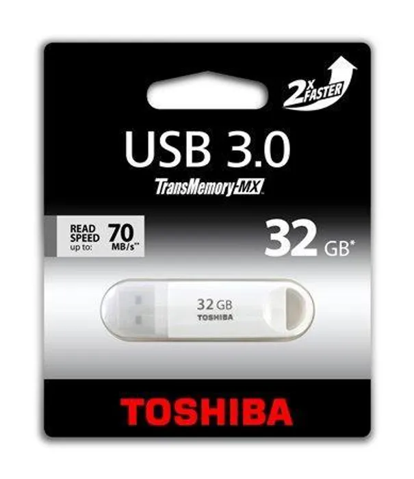 Hauptbild des Produkts 32GB USB flash disk "SUZAKU", bílá, USB 3.0, 70/10MB/sec, TOSHIBA
