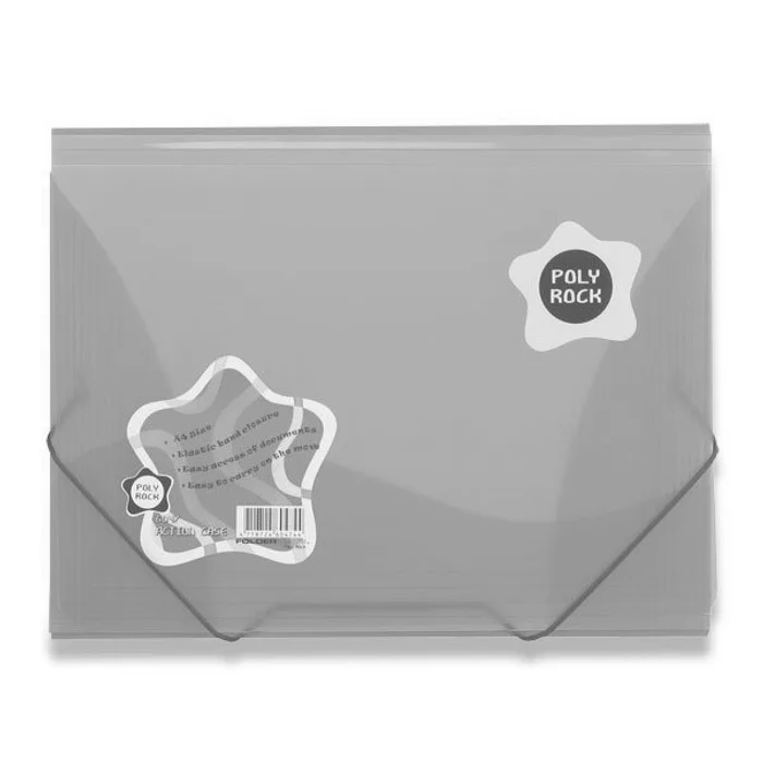 Hauptbild des Produkts 3chlopňové desky Poly Rock oranžové, A4