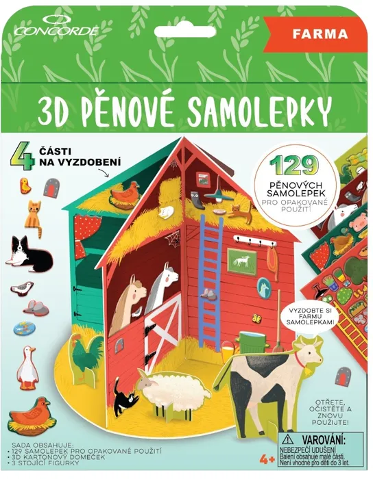 Hauptbild des Produkts 3D pěnové samolepky CONCORDE Farma