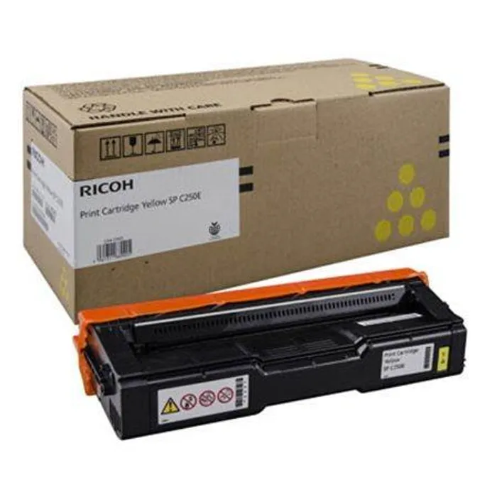Hauptbild des Produkts 407546 Toner pro SP C250DN, SP C250SF tiskárny, RICOH žlutá, 1 600 stránek