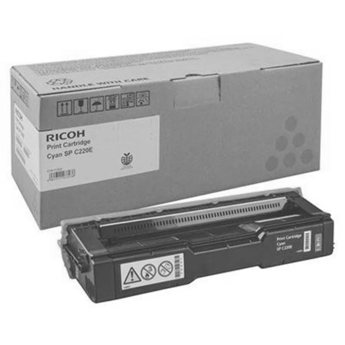 Hauptbild des Produkts 407645 Toner pro Aficio SP C220N / SP C221N / SP C222DN tiskárny, RICOH cyan, 2 000 stráne