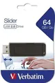 64GB USB Flash 2.0 Slider, VERBATIM, schwarz