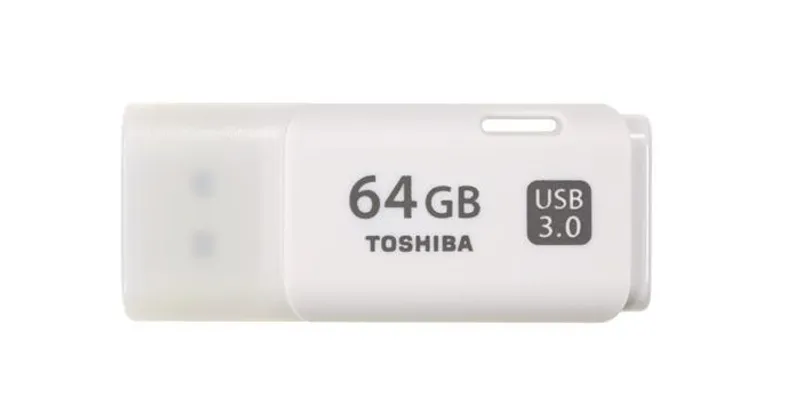 Hauptbild des Produkts 64GB USB flash disk "HAYABUSA", bílá, USB 3.0, TOSHIBA