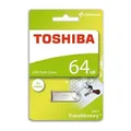 64GB USB-Stick „OWARI“, silber, USB 2.0, TOSHIBA