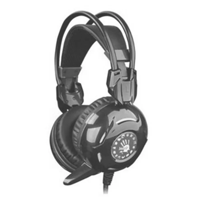 Hauptbild des Produkts A4Tech G300, sluchátka s mikrofonem, černá, 2x 3.5 mm jack + USB