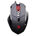 A4Tech Maus Bloody V7, 3200DPI, optisch, 7Tas., USB verdrahtet, schwarz, Game, V-Track, LAGLESS SHOTING, CORE 2