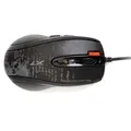 A4Tech Maus F5, 3000DPI, optisch, 7Tas., USB verdrahtet, schwarz, Game, V-Track, Speicher 160kB