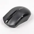 A4Tech Maus G3-200N, 1000DPI, 2.4 [GHz], optisch, 3Tas., schnurlos, schwarz, 1 Stk AA, klassisch, V-Track, PowerSaver