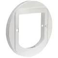 Adapter für SureFlap 38530/38540 Tür, O 28,5 cm, weiß