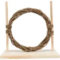 Weiteres Produktbild Agility-Set für Nagetiere – Hindernis, Kreis, Holz/Weide, 28 × 26 × 12 cm
