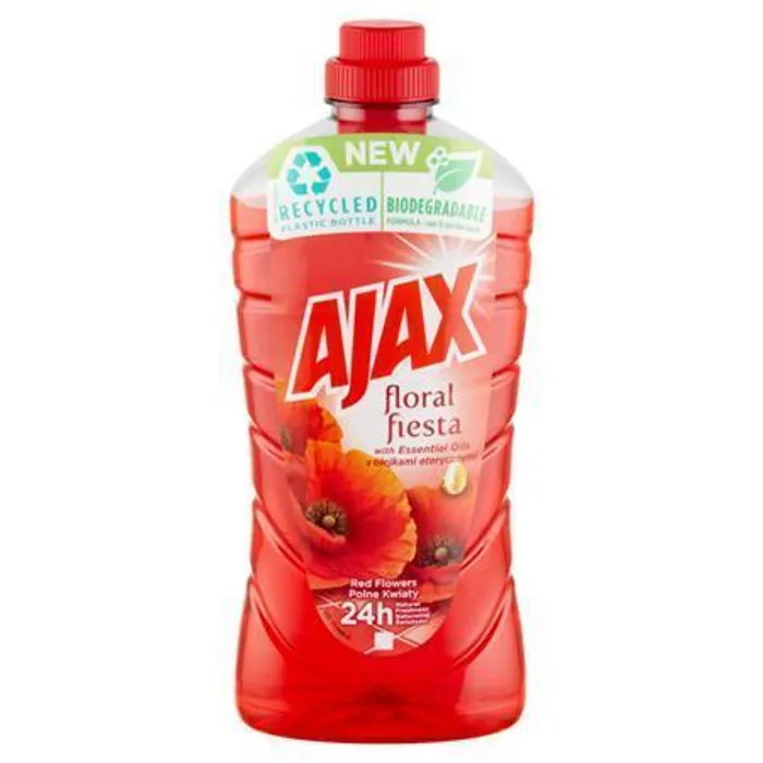 Hauptbild des Produkts Ajax Floral Fiesta Red Flowers univerzální čistící prostředek 1 l