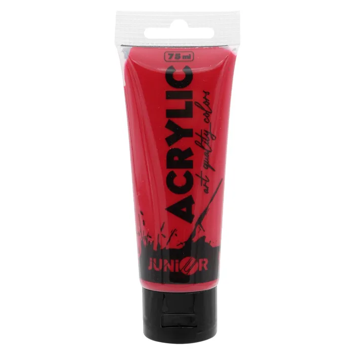 Hauptbild des Produkts Akrylová barva JUNIOR 75 ml - červená/red