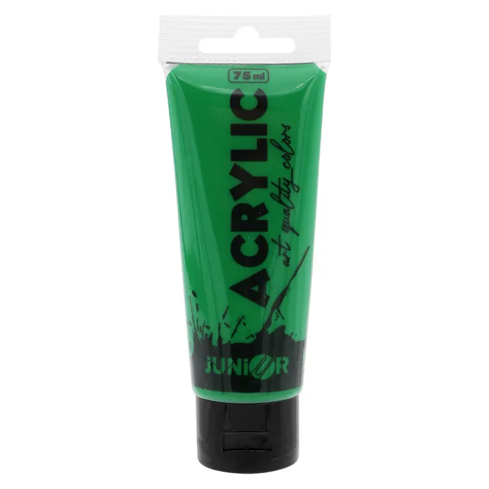 Hauptbild des Produkts Akrylová barva JUNIOR 75 ml - zelená/green