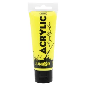 Acrylfarbe JUNIOR 75 ml - gelb/yellow