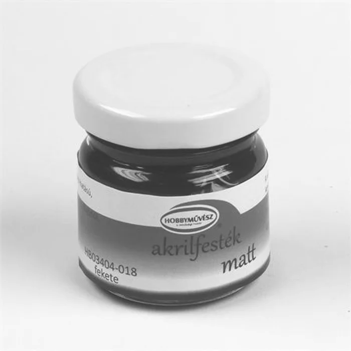 Hauptbild des Produkts Akrylová barva, matná černá, 40 ml