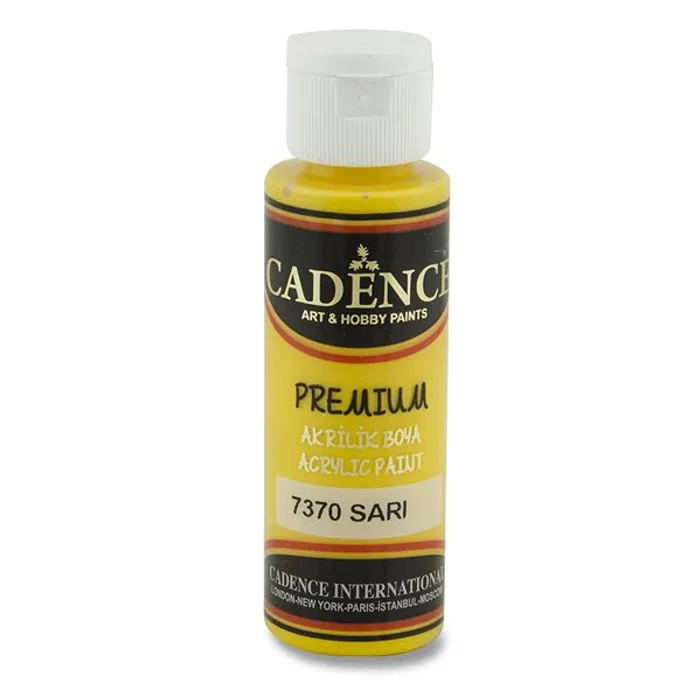 Hauptbild des Produkts Akrylové barvy Cadence Premium 70 ml, hořčičná