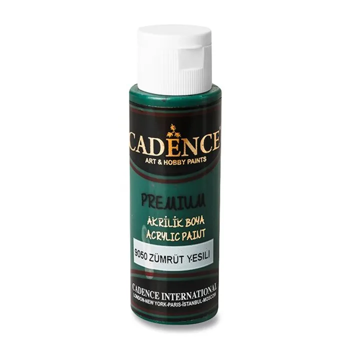 Hauptbild des Produkts Akrylové barvy Cadence Premium 70 ml, smaragdová