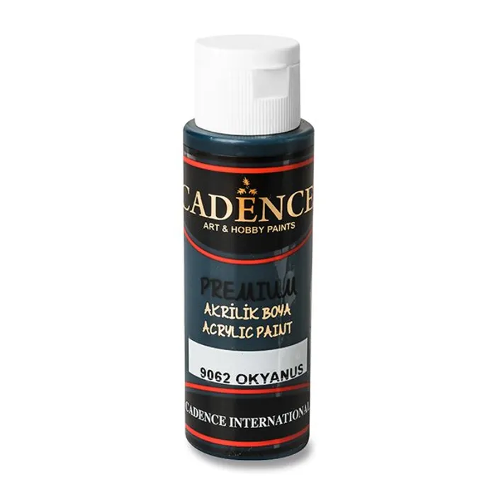 Hauptbild des Produkts Akrylové barvy Cadence Premium 70 ml,mořská modř