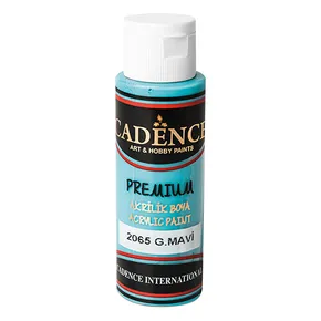 Acrylfarben der Trittfrequenz -Premium -Azur