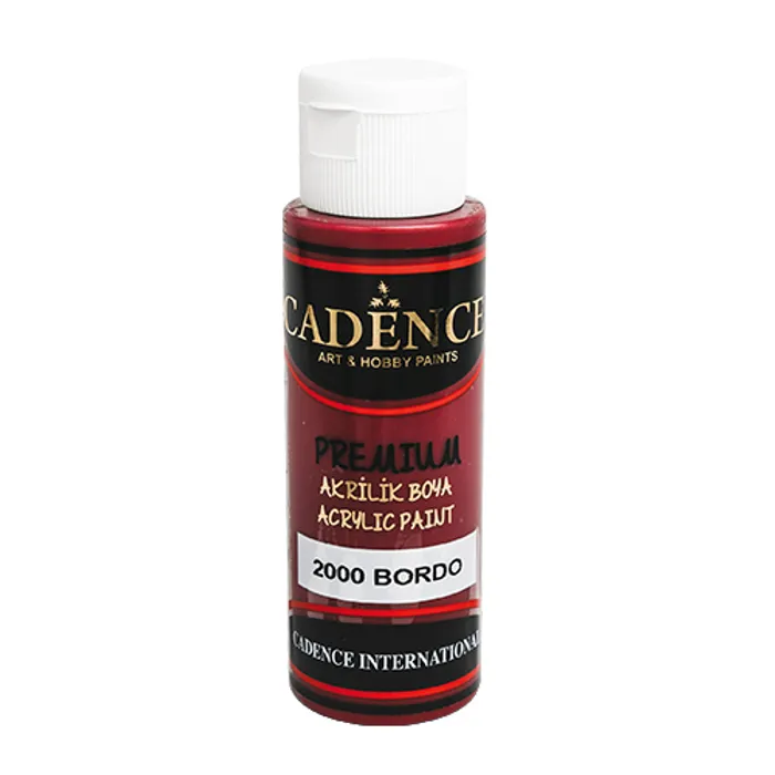 Hauptbild des Produkts Akrylové barvy Cadence Premium vínová