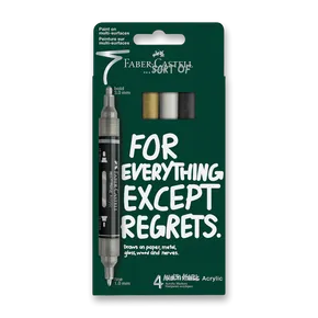 Faber-Castell Multimark Classics Acrylmarker [4 Stück]
