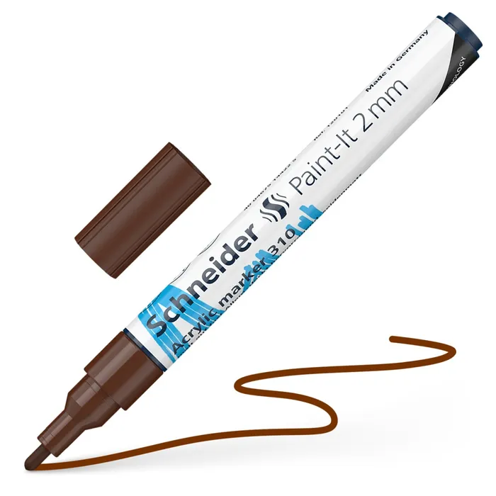 Hauptbild des Produkts Akrylový popisovač Schneider Paint-It 310 hnědá