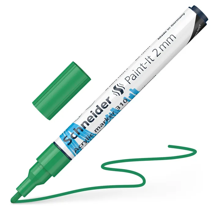 Hauptbild des Produkts Akrylový popisovač Schneider Paint-It 310 zelená
