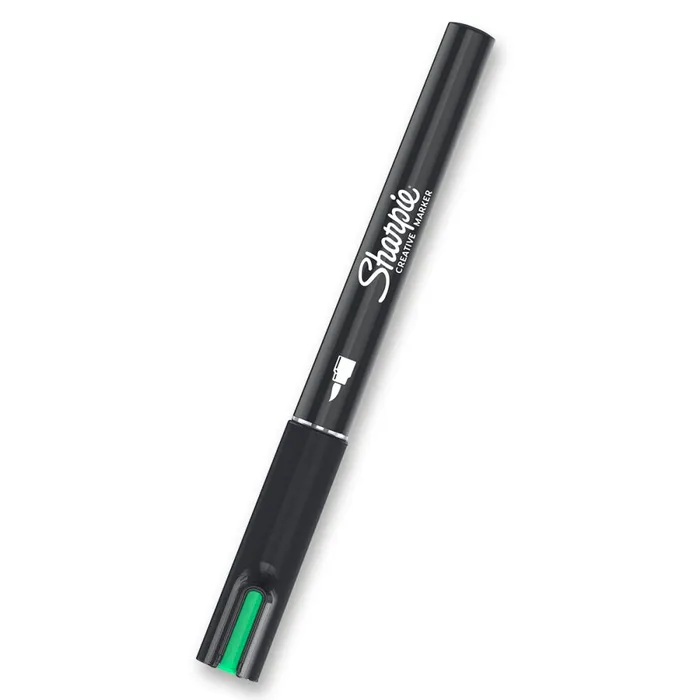Hauptbild des Produkts Akrylový popisovač Sharpie Acrylic Marker Brush - smaragdově zelený