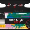 Weiteres Produktbild Acrylmarker STABILO FREE Acryl weiß 3er-Set - 3 Spitzen