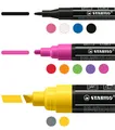 Acrylmarker STABILO FREE Acryl Starter 11-teiliges Set – Farbmischung mit 3 Spitzen