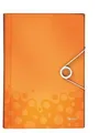 Aktentasche für Akten mit Fächern Leitz WOW, Metallic Orange