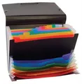 Weiteres Produktbild Aktentasche mit Fächern Rainbow Class, 12+6-teilig, schwarz, PP, VIQUEL