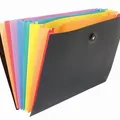 Weiteres Produktbild Aktentasche mit Fächern Rainbow Class, 8-teilig, schwarz, PP, VIQUEL