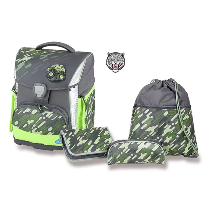 Hauptbild des Produkts Aktovka Schneiders Plus Camo s příslušenstvím