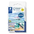 Aquarellfarben "Noris 888 Design Journey", 12 Metallicfarben, Set, STAEDTLER 888M M1
