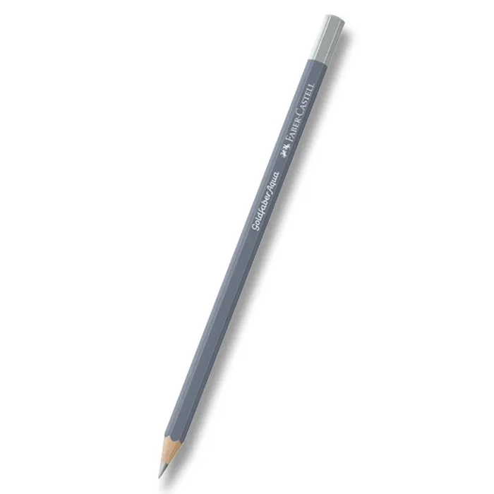 Hauptbild des Produkts Akvarelové pastelky Faber-Castell Goldfaber Aqua - hnědé, šedé a černé odstíny