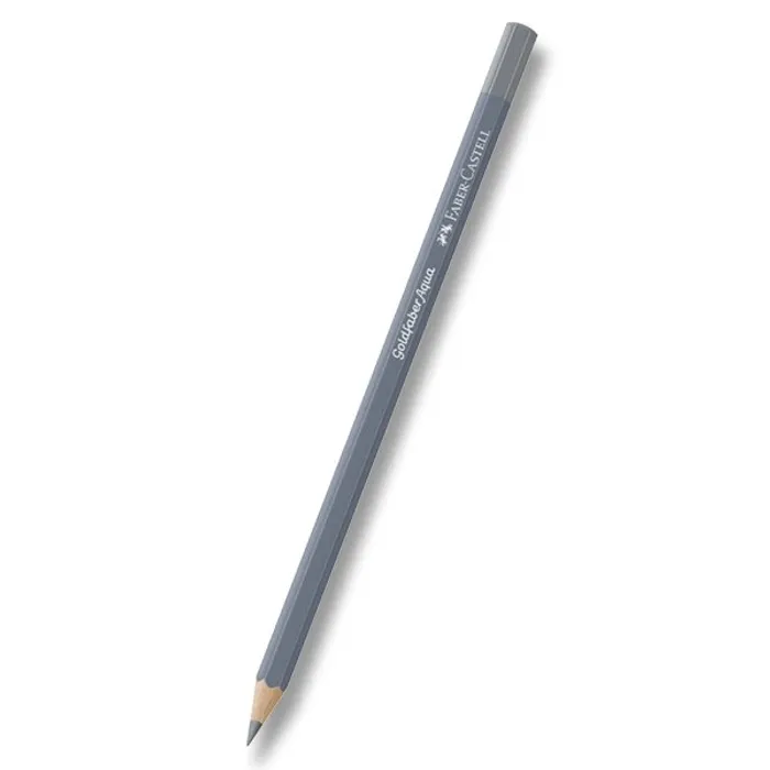 Hauptbild des Produkts Akvarelové pastelky Faber-Castell Goldfaber Aqua - hnědé, šedé a černé odstíny