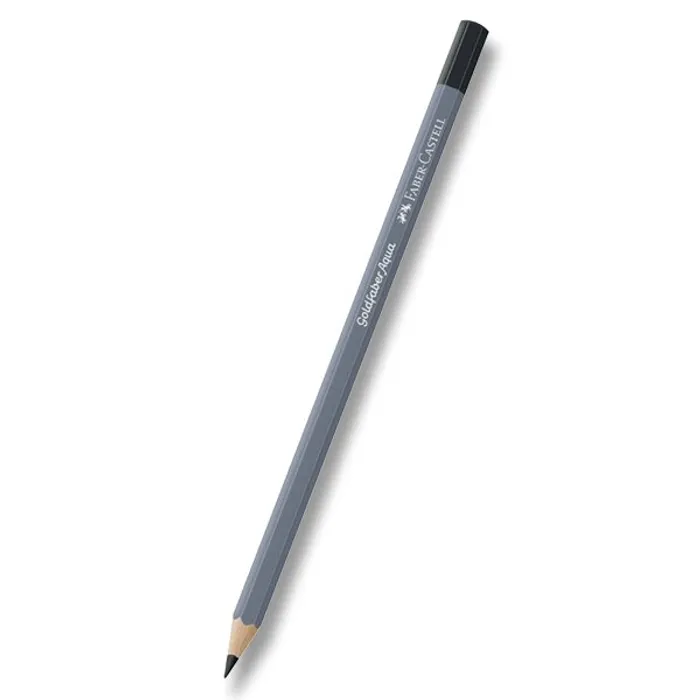 Hauptbild des Produkts Akvarelové pastelky Faber-Castell Goldfaber Aqua - hnědé, šedé a černé odstíny